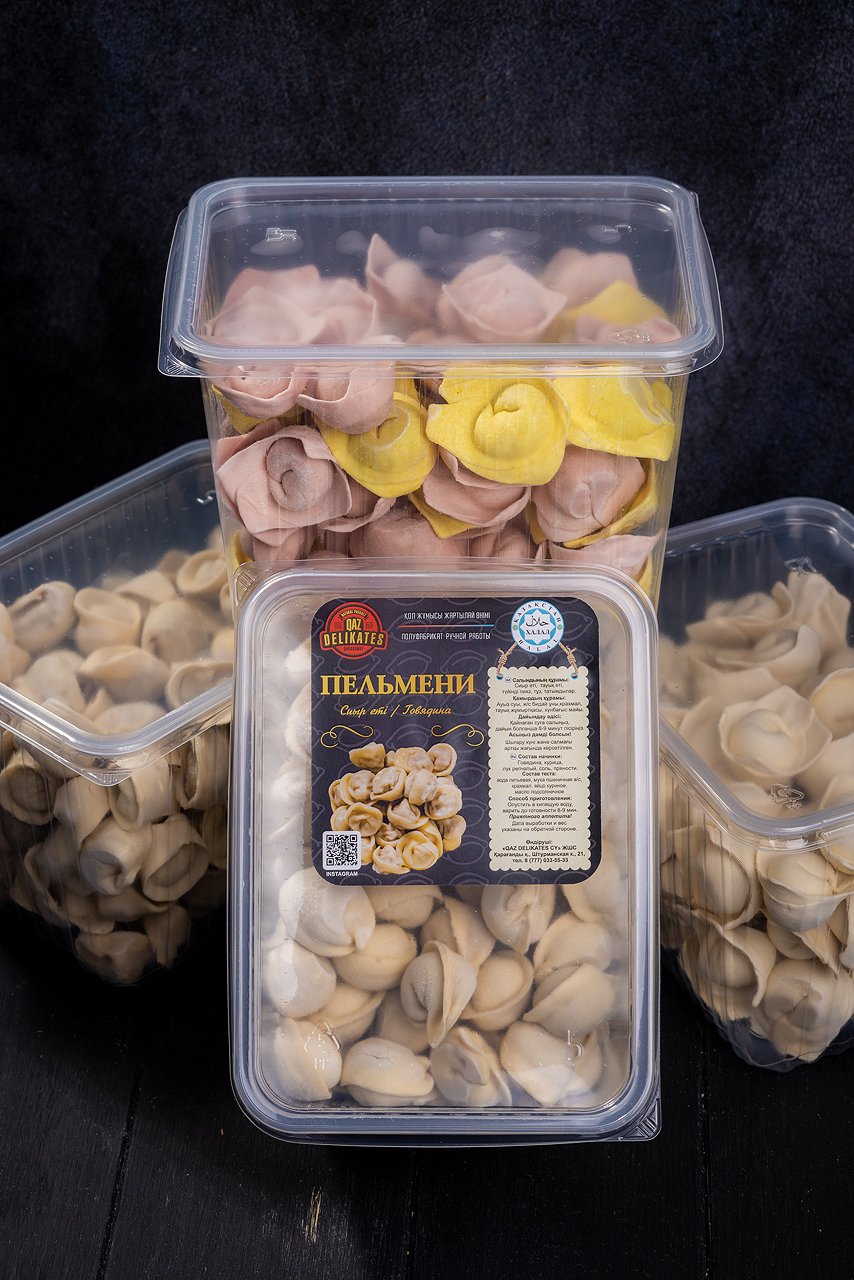 Полуфабрикаты: пельмени из говядины